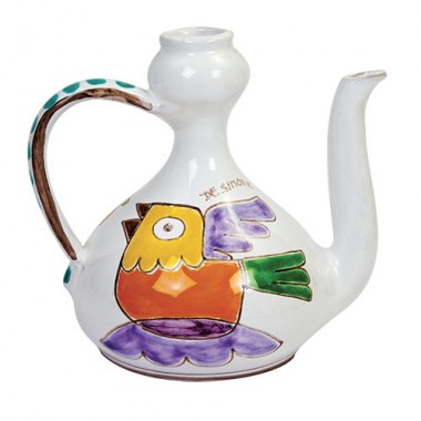 Brocca Folk Uccello BR124FK ceramiche de simone artigianali siciliane Brocca Folk Uccello BR124FK ceramiche de simone artigianali siciliane